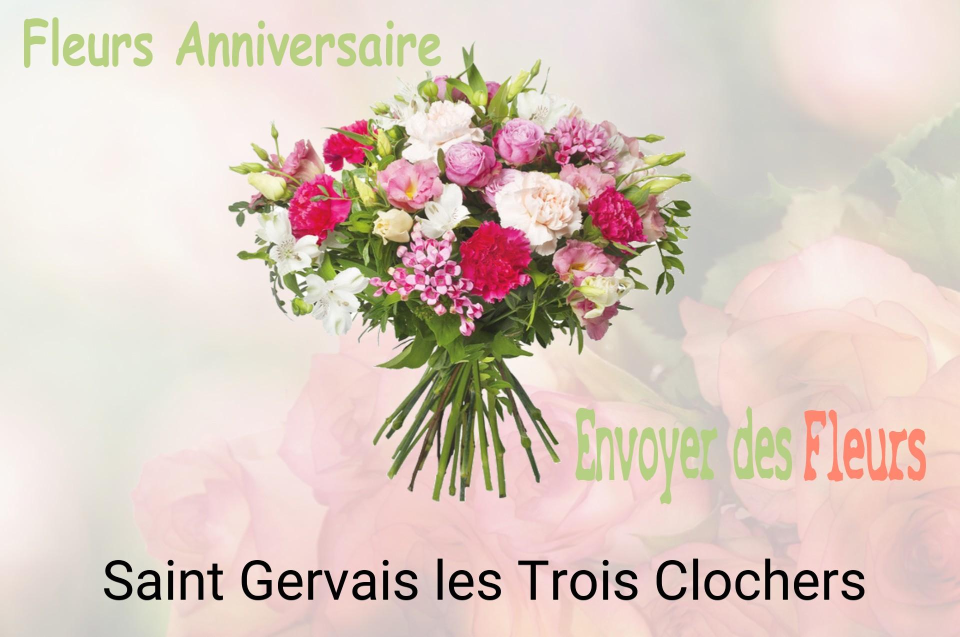 Bouquet de fleurs d’anniversaire livré à Saint-Gervais-les-Trois-Clochers